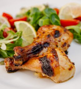 Pileći bataci u marinadi od meda i senfa