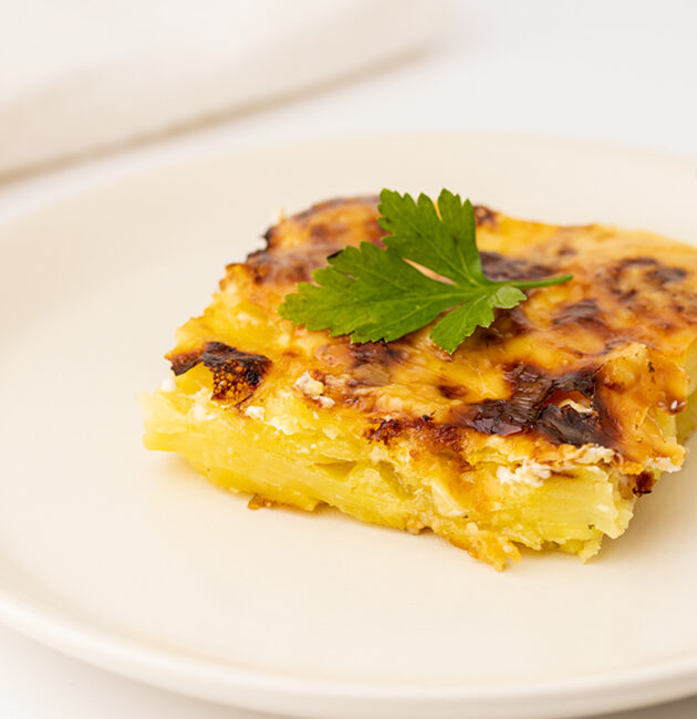 Zapečeni krompir s mlijekom recept
