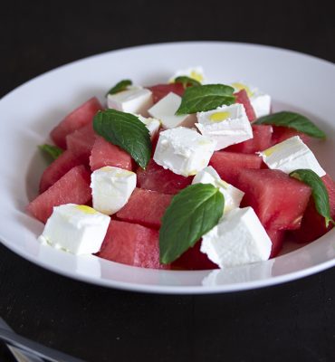 Salata s lubenicom i feta sirom