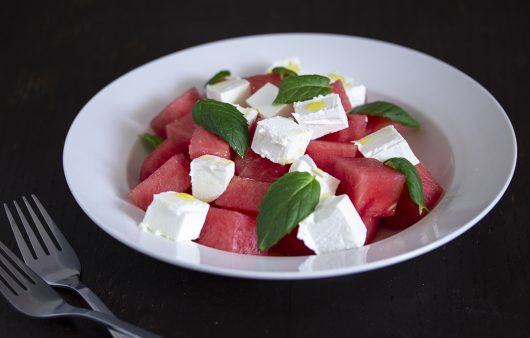 Salata s lubenicom i feta sirom