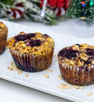Muffini sa zobenim pahuljicama i borovnicom