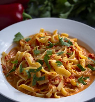 Pasta u umaku od paprike