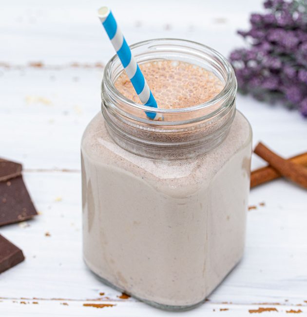 Smoothie čokolada i zobene pahuljice