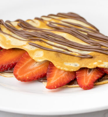 Palačinke s nutellom i jagodama recept