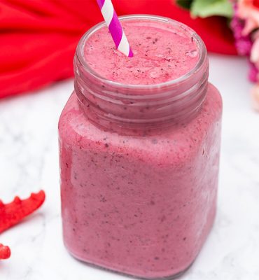 Smoothie - kupina, borovnica, višnja