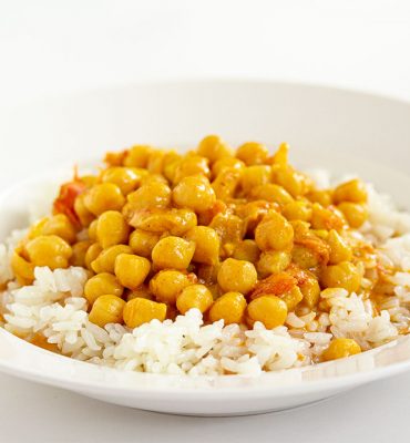 Curry sa slanutkom