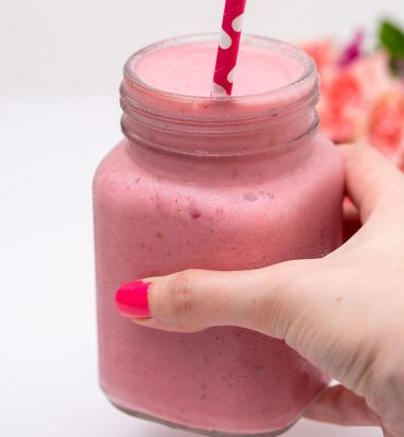 Smoothie jagode, maline, lubenica