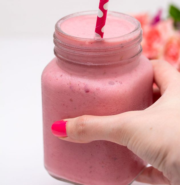 Smoothie jagode, maline, lubenica