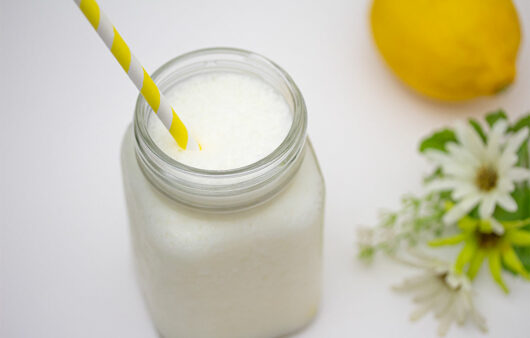 Smoothie ananas, limun