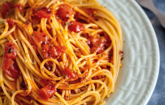 Spaghetti s paradajzom