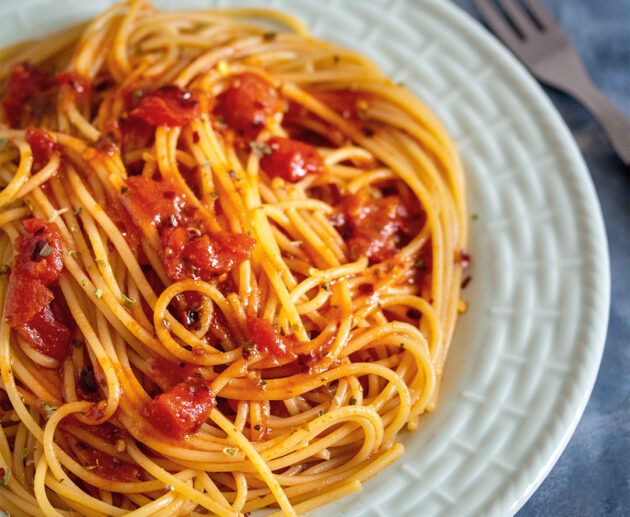 Spaghetti s paradajzom