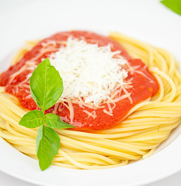 Spaghetti s marinara sosom recept