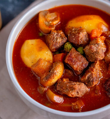 Meso s gljivama i krompirom recept