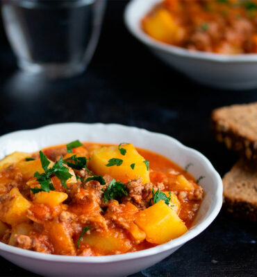 Krompir s mljevenim mesom recept