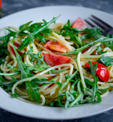 Spaghetti s rukolom recept