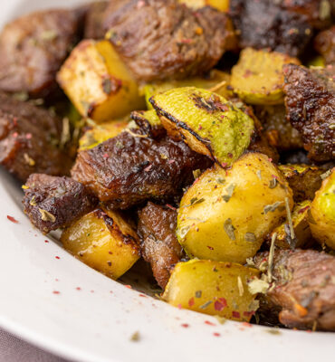 Juneći ramstek s tikvicom recept