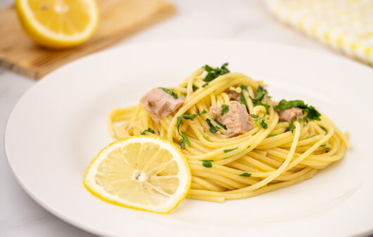 Spaghetti sa tunom i limunom recept