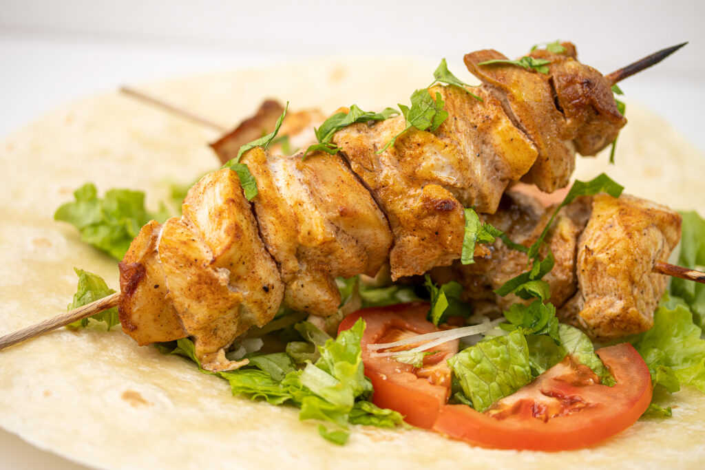 Pileći ražnjići na grill tavi Njam.ba