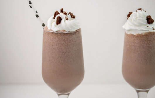 Brownie milkshake