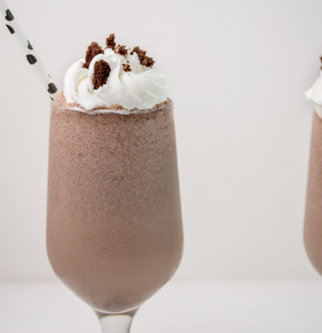 Brownie milkshake