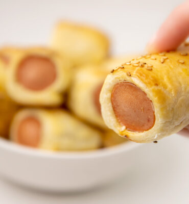 Mini rolnice sa hrenovkama i lisnatim tijestom