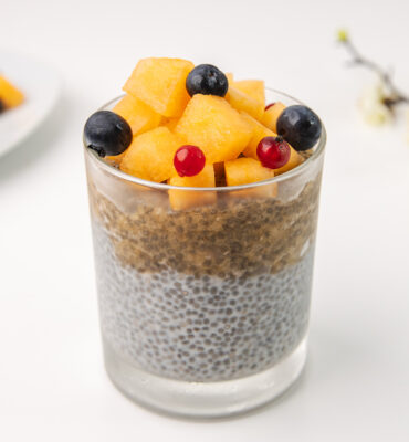 Chia puding sa dinjom