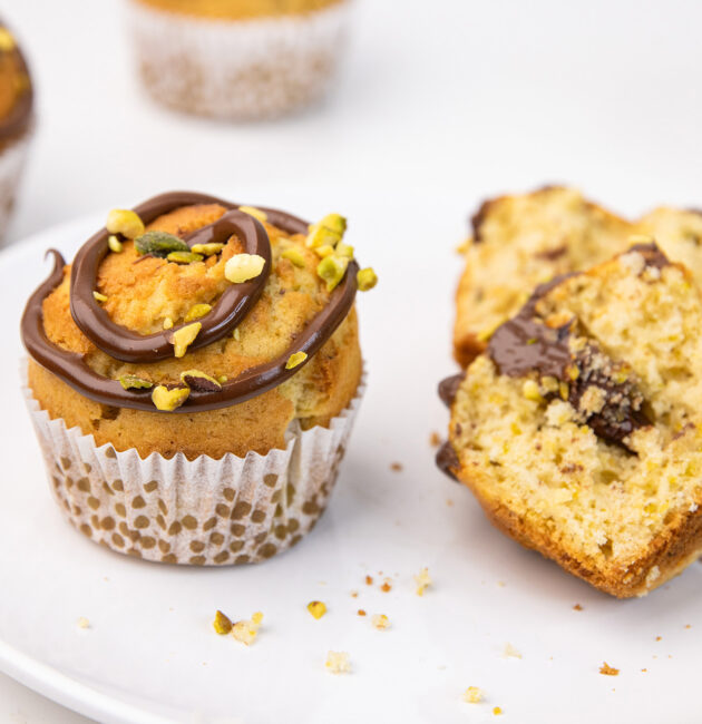 Muffini sa pistacijama i Nutellom