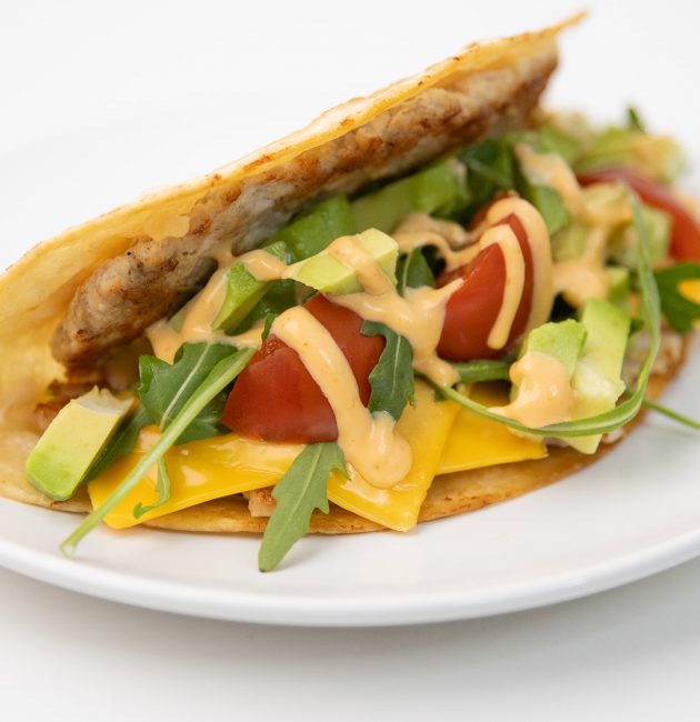 Tortilje sa mljevenom puretinom i cheddar sirom
