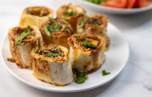 Rolnice sa sirom iz friteze na vrući zrak