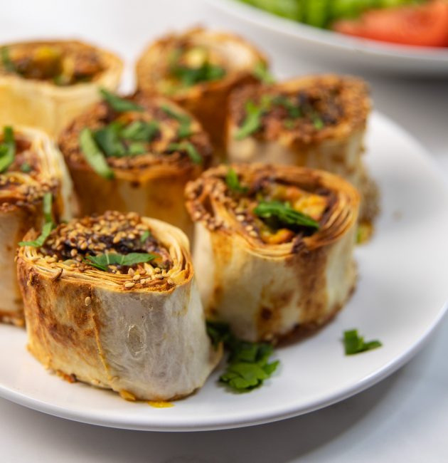 Rolnice sa sirom iz friteze na vrući zrak