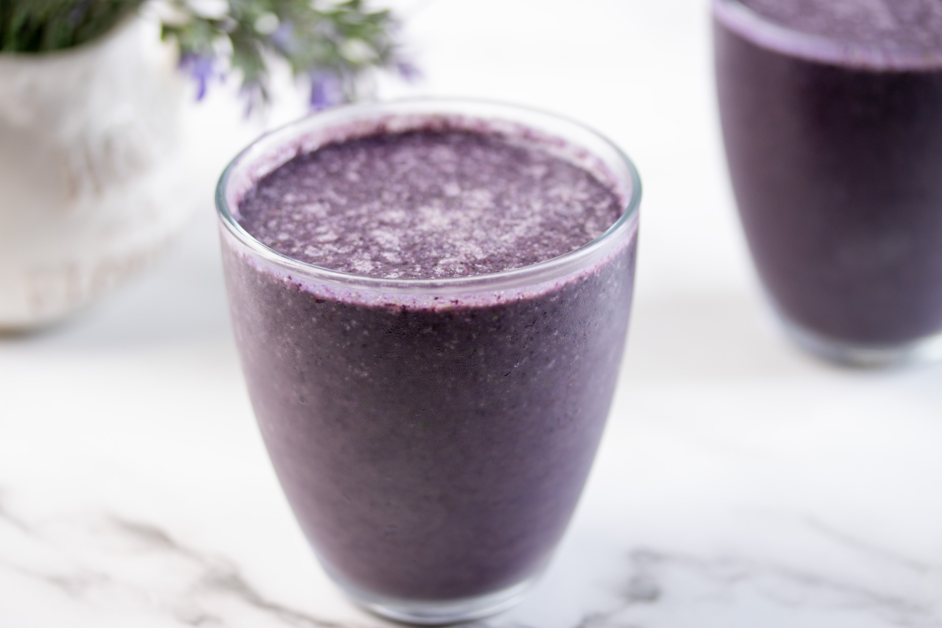 Smoothie od špinata i borovnice