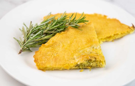 Farinata iz friteze na vrući zrak