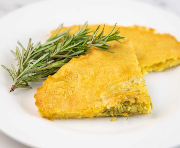 Farinata iz friteze na vrući zrak