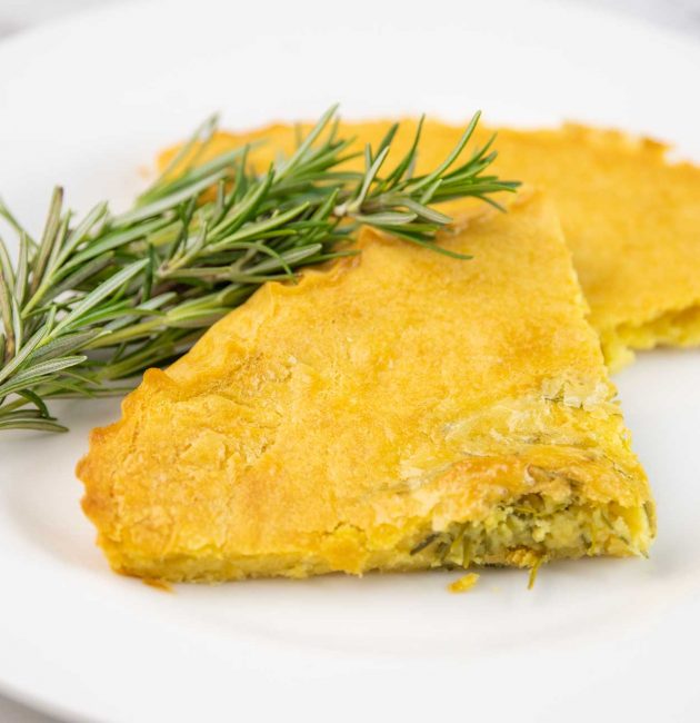 Farinata iz friteze na vrući zrak
