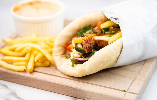 Gyros iz friteze na vrući zrak