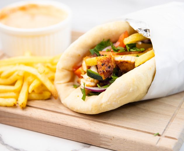 Gyros iz friteze na vrući zrak