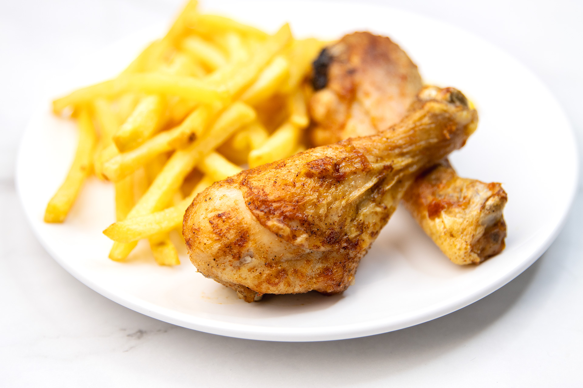 Pileći bataci iz friteze na vrući zrak