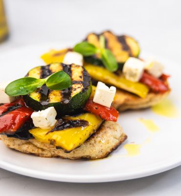 Bruschette s tikvicom, paprikom i patlidžanom