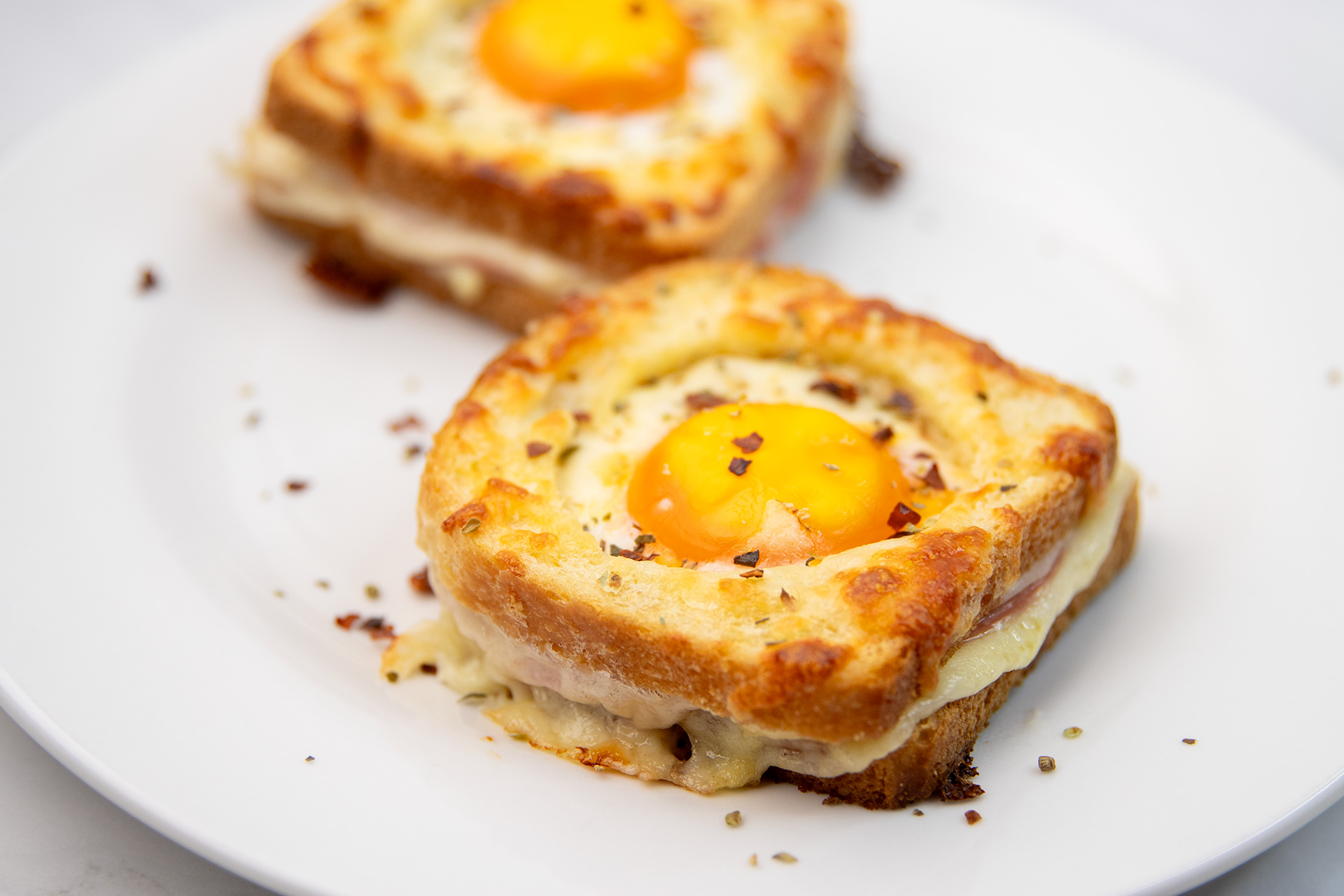 Hrskavi sendvič sa jajetom