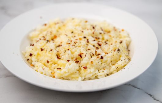 Riža sa sirom i maslacem