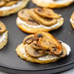 Bruschette s gljivama i krem sirom