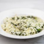 Riža sa špinatom i sirom