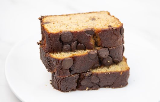 Hljeb od banane s brašnom od slanutka