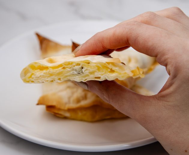 Trokutići da sirom i maslinama