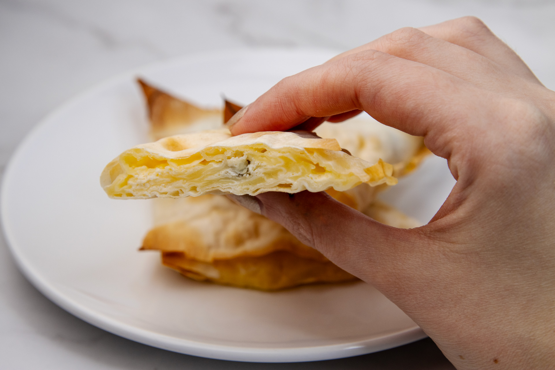 Trokutići da sirom i maslinama