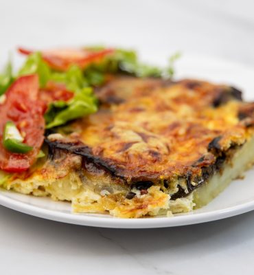 Složenac od krompira i patlidžana