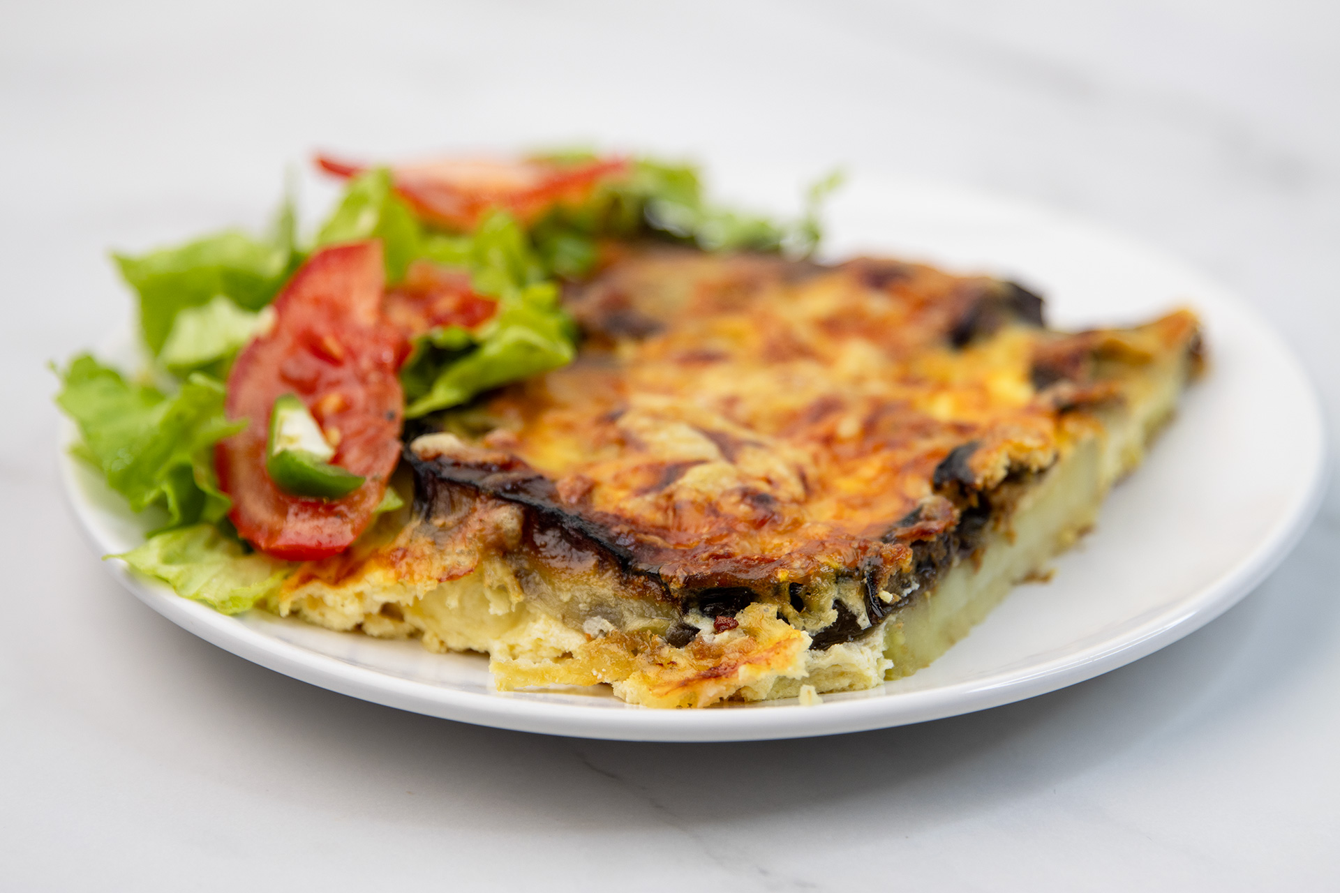 Složenac od krompira i patlidžana