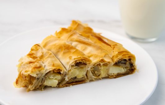Pita od krompira i šampinjona