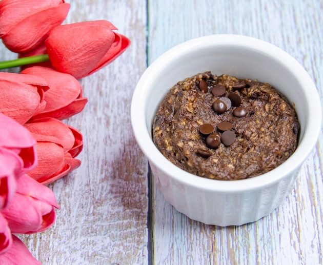 Brzi kolač od zobenih pahuljica iz mikrovalne