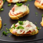 Pizza bruschette